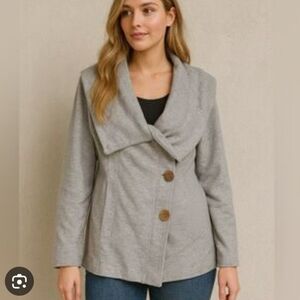 Neon Buddha Gray Jacket, EUC